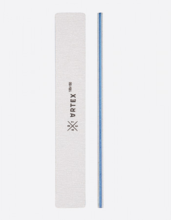 ARTEX пилка для ногтей зебра прямоугольной формы 100/150 грит  ARTEX пилка для ногтей зебра прямоугольной формы 100/150 грит