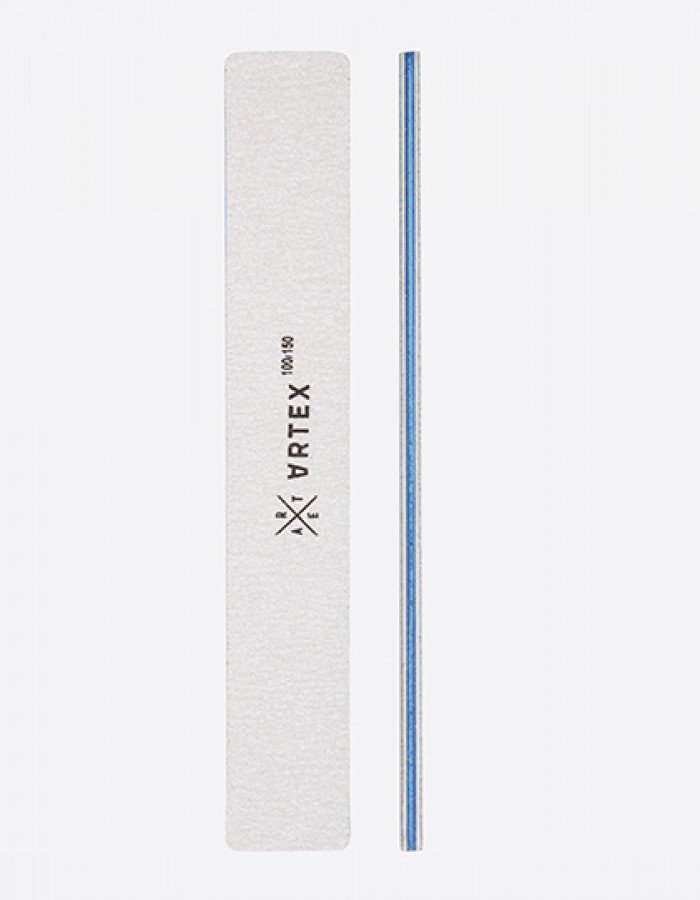 ARTEX пилка для ногтей зебра прямоугольной формы 100/150 грит ARTEX пилка для ногтей зебра прямоугольной формы 100/150 грит
