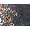 ARTEX прямоугольник золото 4х2 мм 0,2 гр. ARTEX прямоугольник золото 4х2 мм 0,2 гр.