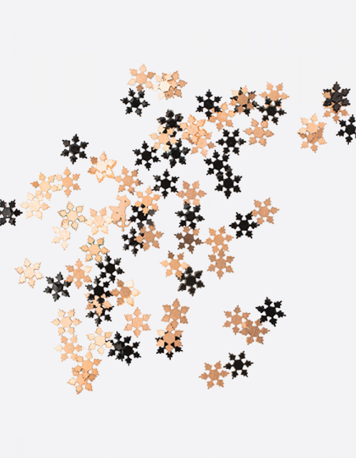 ARTEX снежинка черная Ø 5 мм 0,2 гр. ARTEX снежинка черная Ø 5 мм 0,2 гр.