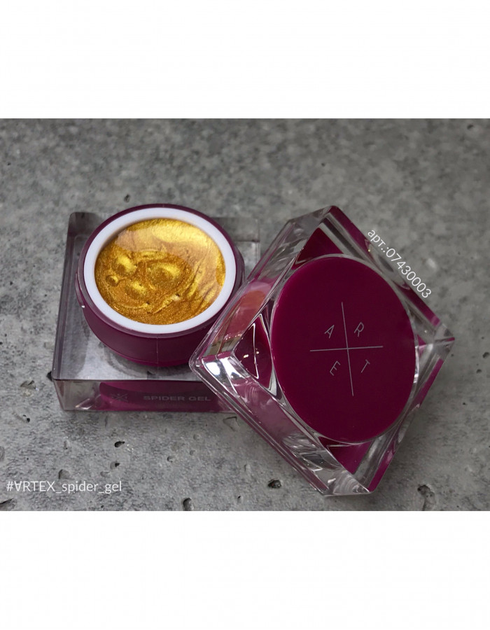 ARTEX spider gel gold 5 мл ARTEX spider gel gold 5 мл