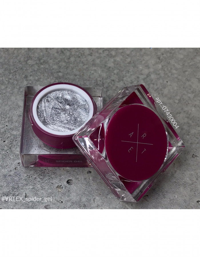 ARTEX spider gel silver 5 мл ARTEX spider gel silver 5 мл
