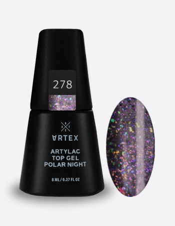 Artylac top gel polar night 278 8 мл Artylac top gel polar night 278 8 мл