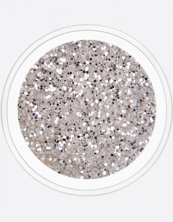 Блестки серебро Ø 0,5мм  Блестки серебро Ø 0,5мм