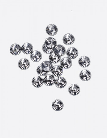 Диск граненный серебро 4х4мм  Диск граненный серебро 4х4мм