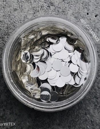 Диски, серебро Ø 3мм Диски, серебро Ø 3мм