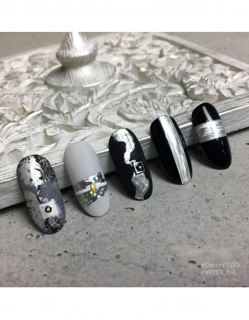 Фольга голография разводы  220