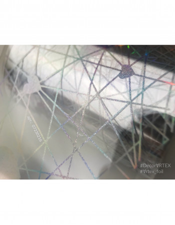 Фольга голография узор 216