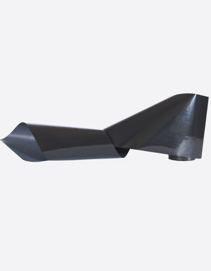 Фольга матовая черный 912