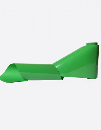 Фольга матовая зеленая 1м х 5см 175