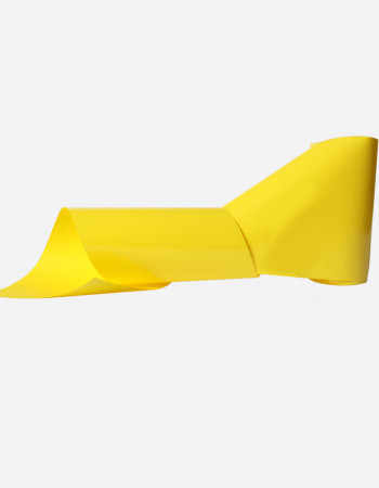 Фольга матовая желтая 1м х 5см 173