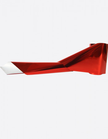 Фольга металлик красная тонкая 293