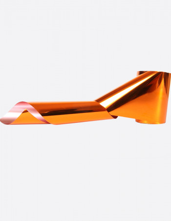 Фольга металлик красное золото 1м х 4см 012