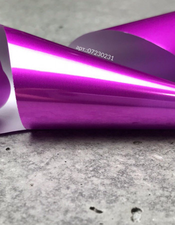Фольга металлик матовая фуксия 4см х 1м 231