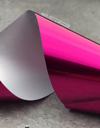 Фольга металлик матовая малиновый 229