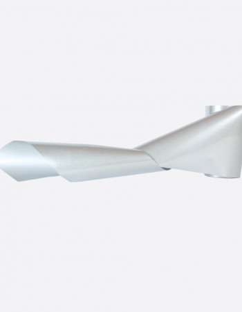 Фольга металлик матовая серебро хром  225