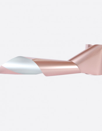 Фольга металлик матовая светло-розовый  239