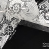 Фольга переводная белый узор 1м х 4см 041 Фольга переводная белый узор 1м х 4см 041