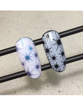 Фольга переводная белый узор 269 Фольга переводная белый узор 269