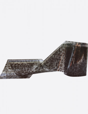 Фольга переводная черный узор 1м х 4см 053 Фольга переводная черный узор 1м х 4см 053