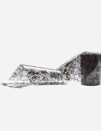 Фольга переводная черный узор 1м х 4см 054 Фольга переводная черный узор 1м х 4см 054