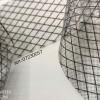 Фольга переводная черный узор 1м х 4см 057