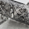 Фольга переводная черный узор 4см х 1м 272 Фольга переводная черный узор 4см х 1м 272