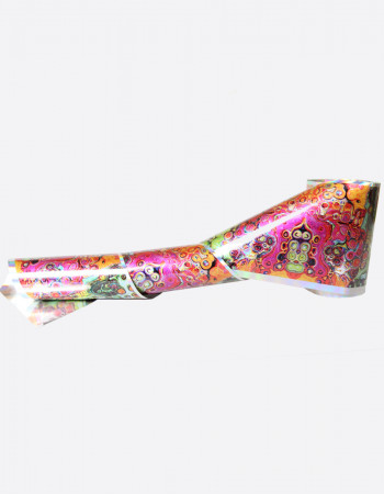 Фольга переводная цветной узор 1м х 4см 070 Фольга переводная цветной узор 1м х 4см 070