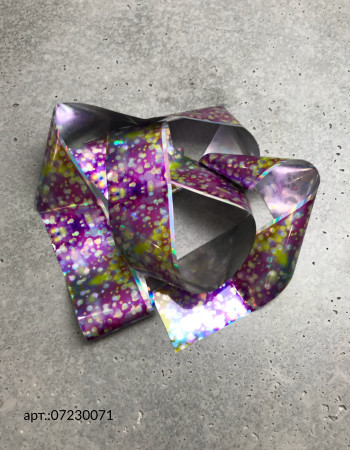 Фольга переводная цветной узор 1м х 4см 071 Фольга переводная цветной узор 1м х 4см 071