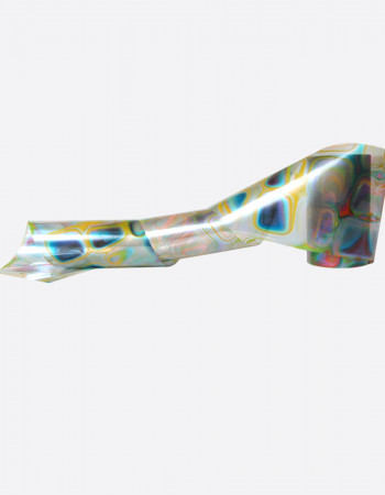 Фольга переводная цветной узор 1м х 4см 087 Фольга переводная цветной узор 1м х 4см 087