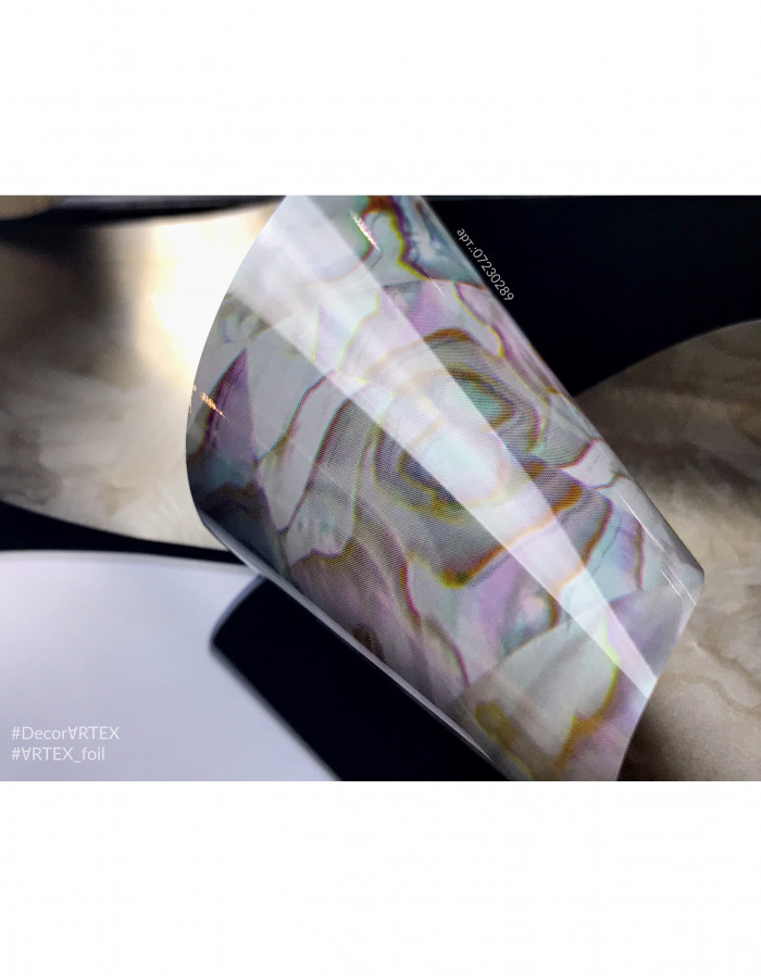 Фольга переводная цветной узор 289 Фольга переводная цветной узор 289