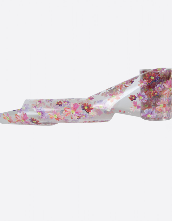 Фольга переводная цветной узор 4см х 1м 241 Фольга переводная цветной узор 4см х 1м 241