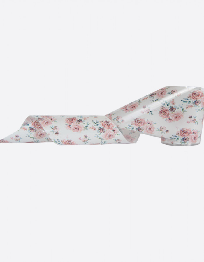 Фольга переводная цветной узор 4см х 1м 243 Фольга переводная цветной узор 4см х 1м 243