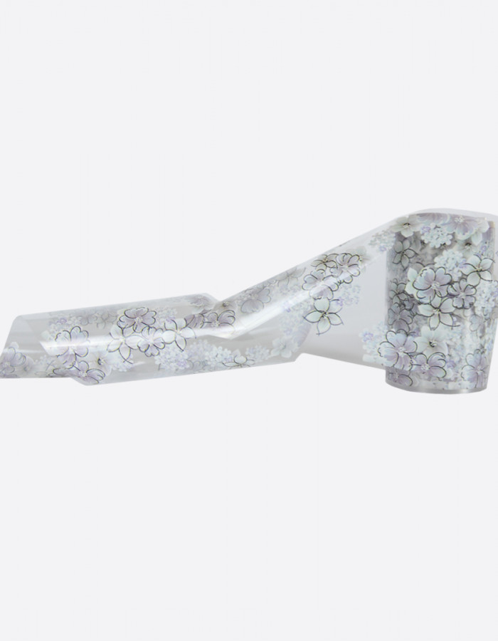 Фольга переводная цветной узор 4см х 1м 252 Фольга переводная цветной узор 4см х 1м 252