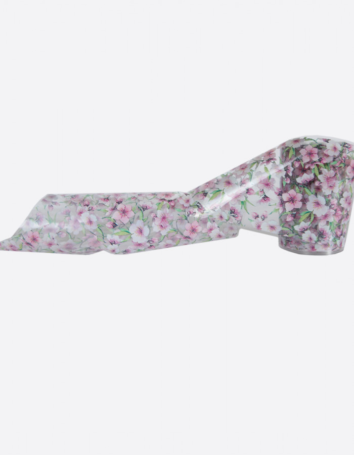 Фольга переводная цветной узор 4см х 1м 253