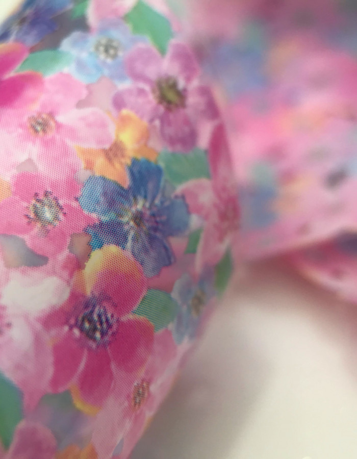 Фольга переводная цветной узор 4см х 1м 260