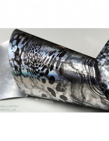 Фольга принт голография 4см х 1м 273 Фольга принт голография 4см х 1м 273