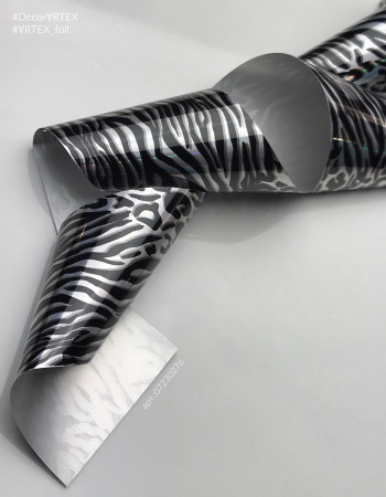 Фольга принт голография 4см х 1м 276 Фольга принт голография 4см х 1м 276