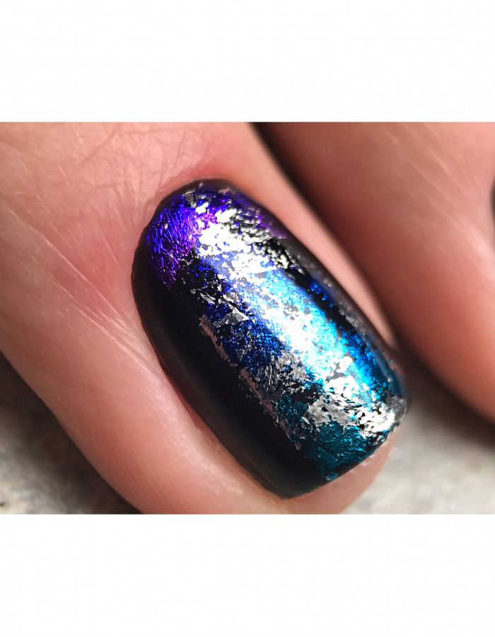 Фольга радуга 2,5см х 1м 032 Фольга радуга 2,5см х 1м 032