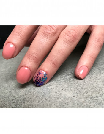 Фольга радуга 2,5см х 1м 032 Фольга радуга 2,5см х 1м 032