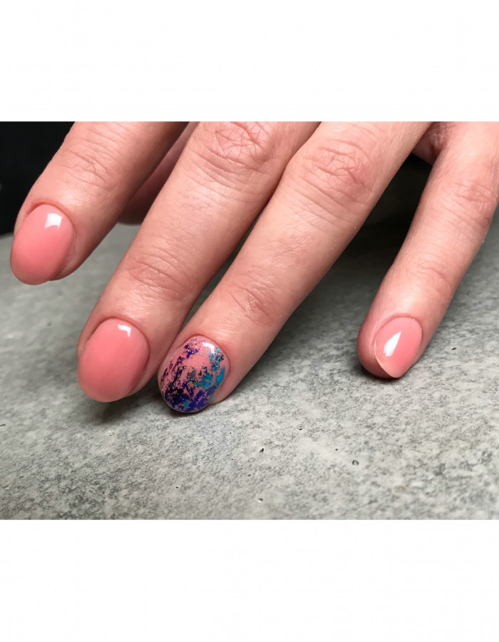 Фольга радуга 2,5см х 1м 032 Фольга радуга 2,5см х 1м 032