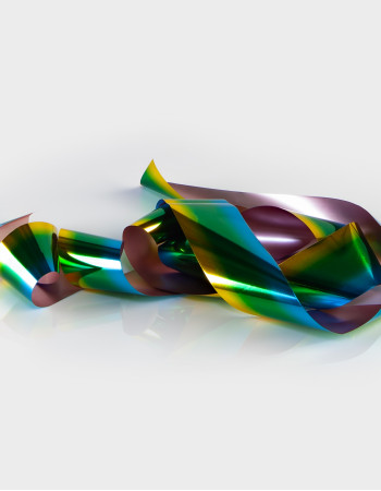 Фольга радуга 2,5см х 1м 033 Фольга радуга 2,5см х 1м 033