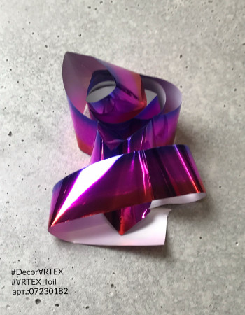 Фольга радуга 2,5см х 1м 182 Фольга радуга 2,5см х 1м 182