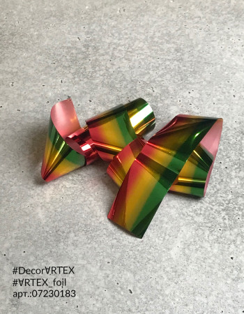 Фольга радуга 2,5см х 1м 183 Фольга радуга 2,5см х 1м 183