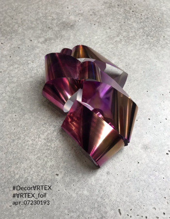 Фольга радужная омбре 2,5см х 1м 193 Фольга радужная омбре 2,5см х 1м 193