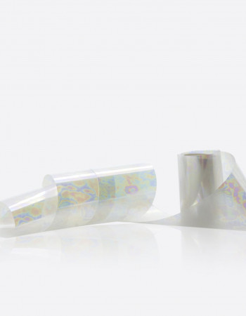 Фольга жемчужная с разводами 2,5см х 1м 188