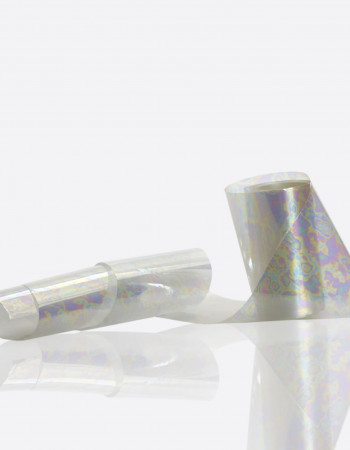 Фольга жемчужная с разводами 4см х 1м 185 Фольга жемчужная с разводами 4см х 1м 185