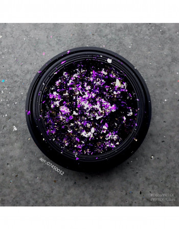 Хлопья платинум микс (втирка) 012 Хлопья платинум микс (втирка) 012