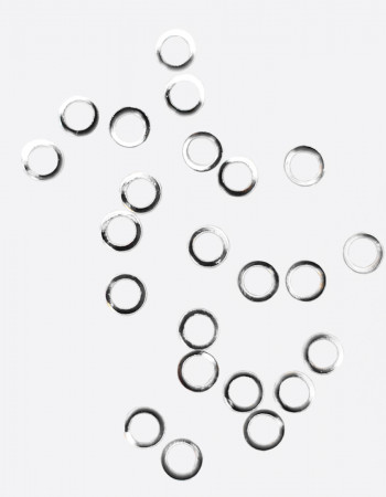 Металлический декор, круг серебро Ø 4мм Металлический декор, круг серебро Ø 4мм