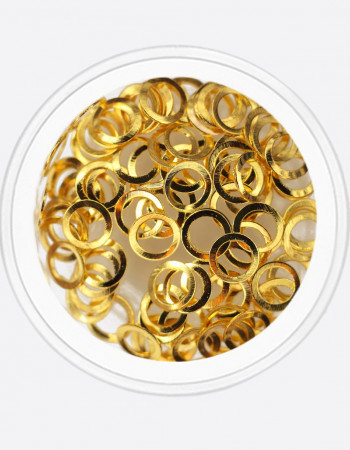 Металлический декор, круг золото Ø 4 мм Металлический декор, круг золото Ø 4 мм